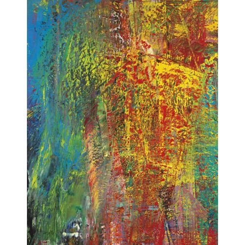 Gerhard Richter, Soyut Tablo Courbet 1986