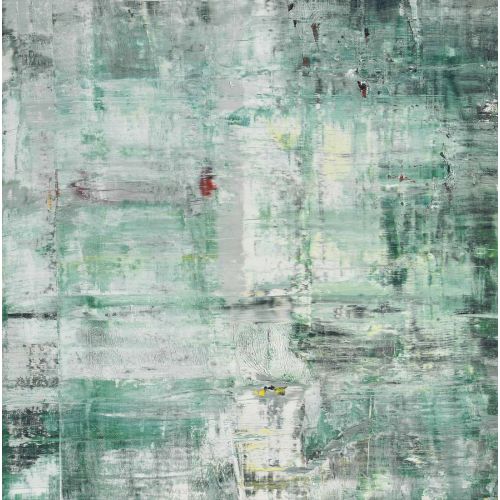 Gerhard Richter, Soyut Tablo Yeşil, Kafes Izgarası II Tek Parça E Gerhard Richter, Soyut Tablo Yeşil, Kafes Izgarası II Tek Parça E