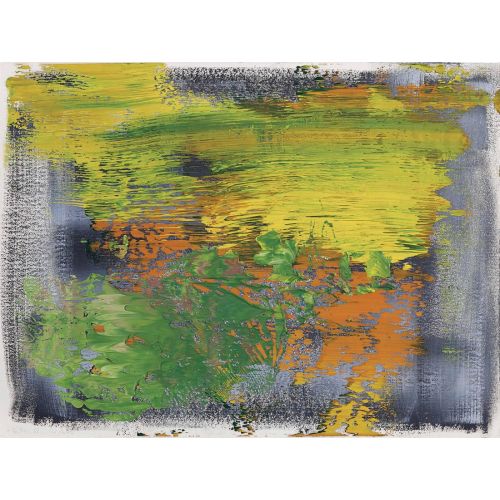 Gerhard Richter, Abstract Painting 12 Nov 88 Gerhard Richter, Abstract Painting 12 Nov 88
