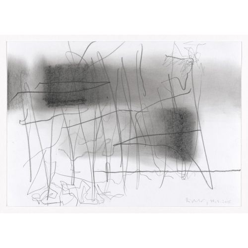 Gerhard Richter, Abstract Painting Pencil Drawing 4 Gerhard Richter, Abstract Painting Pencil Drawing 4
