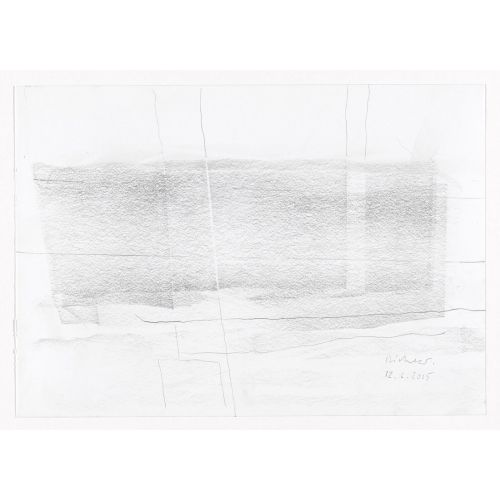 Gerhard Richter, Soyut Tablo Karakalem 14