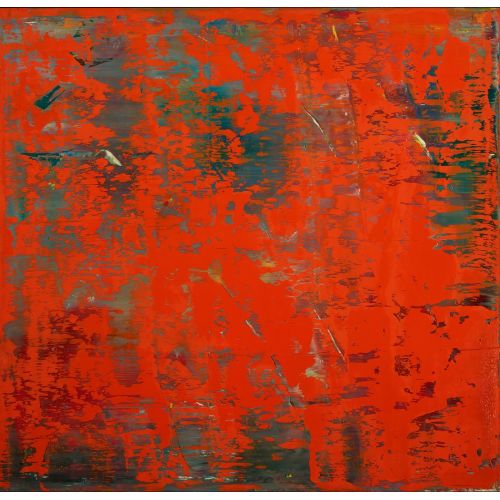 Gerhard Richter, Soyut Tablo Kırmızı