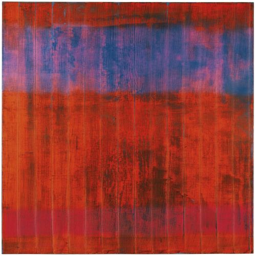 Gerhard Richter, Soyut Tablo Kırmızı Duvar 806
