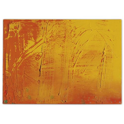 Gerhard Richter, Soyut Tablo 454-1, Turuncu Renk