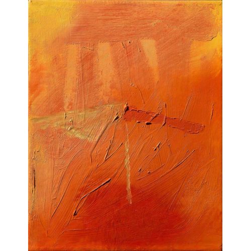 Gerhard Richter, Soyut Tablo 454-4, Turuncu