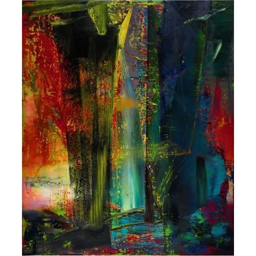 Gerhard Richter, Soyut Tablo 509 Soyut Gerhard Richter, Soyut Tablo 509 Soyut Sanat Akımları Kanvas Efektli Tablo, Resim Kağıdı Baskısı, Reprodüksiyon ve
