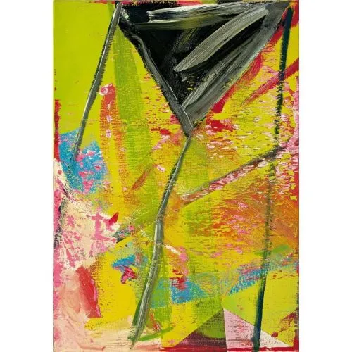 Gerhard Richter, Soyut Tablo 522-1 Soyut Sanat Akımları Kanvas Efektli Tablo, Resim Kağıdı Baskısı, Reprodüksiyon ve