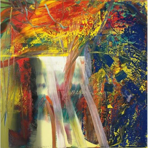 Gerhard Richter, Soyut Tablo 610-1 Soyut Gerhard Richter, Soyut Tablo 610-1 Soyut Sanat Akımları Kanvas Efektli Tablo, Resim Kağıdı Baskısı, Reprodüksiyon ve