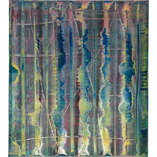 Gerhard Richter, Abstract Painting 776-1 Abstract Art Movements Canvas, Drawing Paper Prints, Reproduction Oil Painting and High