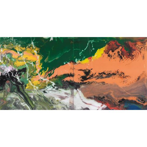 Gerhard Richter, Soyut Tablolar Akış P15 Gerhard Richter, Soyut Tablolar Akış P15