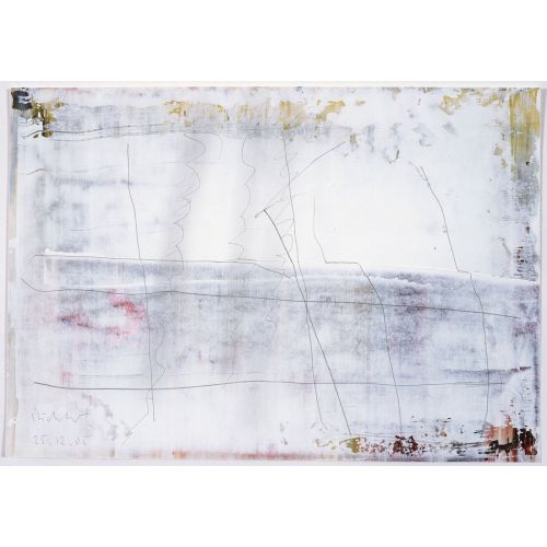 Gerhard Richter, Soyut Tablolar Kar, Beyaz Gerhard Richter, Soyut Tablolar Kar, Beyaz