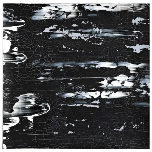 Gerhard Richter, Soyut Resimler, Hatıra, Siyah, 1995 Soyut Sanat Akımları Kanvas Efektli Tablo, Resim Kağıdı Baskısı