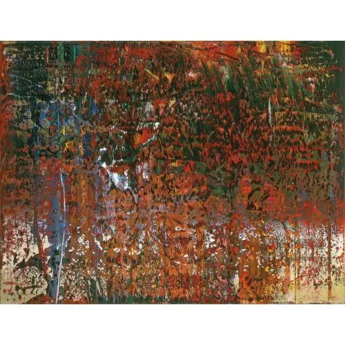 Gerhard Richter, Soyut Tablolar St Adrew Soyut Sanat Akımları Kanvas Efektli Tablo, Resim Kağıdı Baskısı, Reprodüksiyon