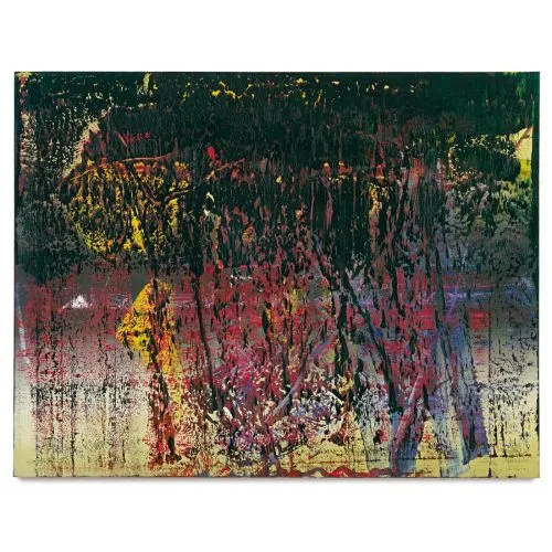 Gerhard Richter, Soyut Tablolar St James 653-1 Soyut Sanat Akımları Kanvas Efektli Tablo, Resim Kağıdı Baskısı