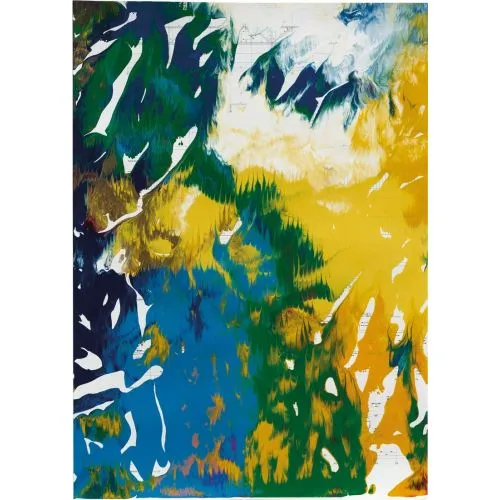 Gerhard Richter, Soyut Tablolar, İsimsiz 28-6-08 Soyut Sanat Akımları Kanvas Efektli Tablo, Resim Kağıdı Baskısı