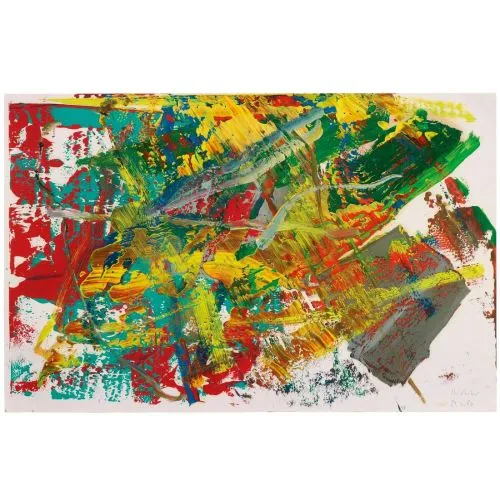 Gerhard Richter, Abstract Painting Untitled 1986 Abstract Gerhard Richter, Abstract Painting Untitled 1986 Abstract Art Movements Canvas, Drawing Paper Prints, Reproduction Oil Painting