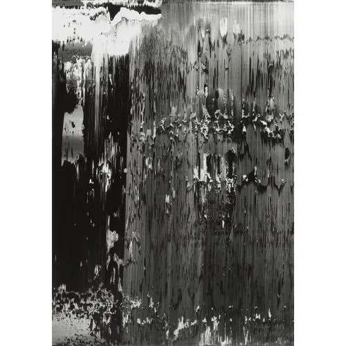 Gerhard Richter, Soyut Tablo Uran 1989 Soyut Sanat Akımları Kanvas Efektli Tablo, Resim Kağıdı Baskısı, Reprodüksiyon ve