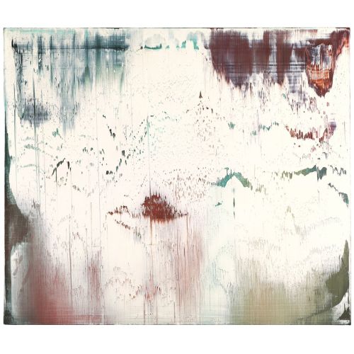 Gerhard Richter, Abstract Painting White 800-6