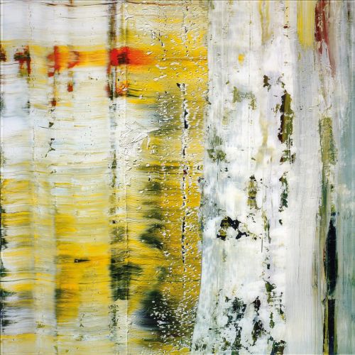 Gerhard Richter, Soyut Tablo Sarı Ve Beyaz Kafes 2 Gerhard Richter, Soyut Tablo Sarı Ve Beyaz Kafes 2