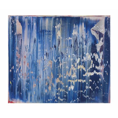 Gerhard Richter, Absract Painting Blue 829-3 Gerhard Richter, Absract Painting Blue 829-3