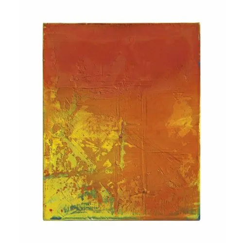 Gerhard Richter, Soyut Tablo 454-7 Soyut Sanat Akımları Kanvas Efektli Tablo, Resim Kağıdı Baskısı, Reprodüksiyon ve