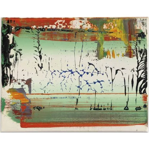 Gerhard Richter, Abstraktes Bild 716-10 Abstract Art Movements Canvas, Drawing Paper Prints, Reproduction Oil Painting and High