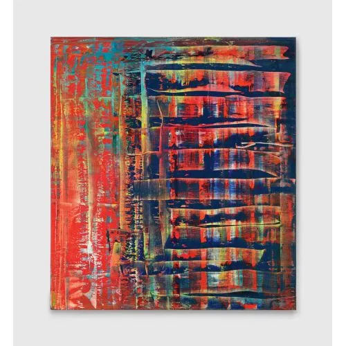 Gerhard Richter, Abstraktes Bild 779-2, 1992 Abstract Art Movements Canvas, Drawing Paper Prints, Reproduction Oil Painting and