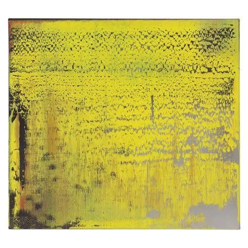 Gerhard Richter, Soyut Tablo 805-5 Soyut Sanat Akımları Kanvas Efektli Tablo, Resim Kağıdı Baskısı, Reprodüksiyon ve