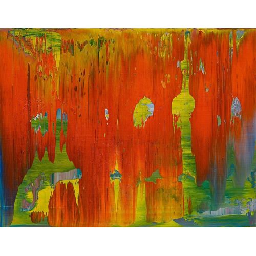 Gerhard Richter, Abstraktes Bild 841-9 Gerhard Richter, Abstraktes Bild 841-9