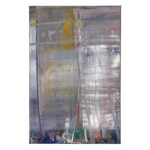 Gerhard Richter, Soyut Tablo 891-4 Soyut Sanat Akımları Kanvas Efektli Tablo, Resim Kağıdı Baskısı, Reprodüksiyon ve
