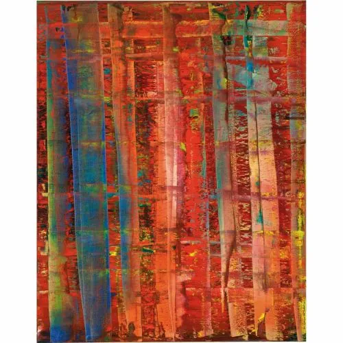 Gerhard Richter, Abstraktes Bild 1992 Abstract Art Movements Canvas, Drawing Paper Prints, Reproduction Oil Painting and High