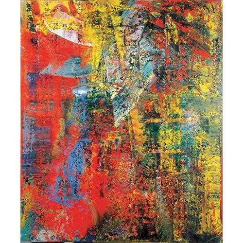Gerhard Richter, Abstraktes Bild Courbet 1986 Gerhard Richter, Abstraktes Bild Courbet 1986