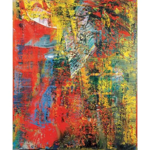 Gerhard Richter, Abstraktes Bild Courbet 1986 Abstract Gerhard Richter, Abstraktes Bild Courbet 1986 Abstract Art Movements Canvas, Drawing Paper Prints, Reproduction Oil Painting and