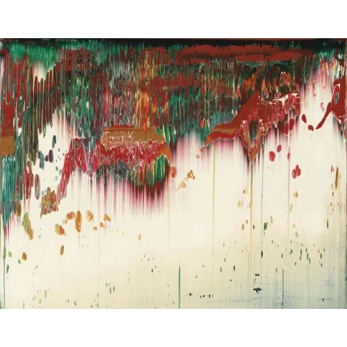 Gerhard Richter, Soyut Tablo Fuji, 1996 Soyut Gerhard Richter, Soyut Tablo Fuji, 1996 Soyut Sanat Akımları Kanvas Efektli Tablo, Resim Kağıdı Baskısı, Reprodüksiyon ve