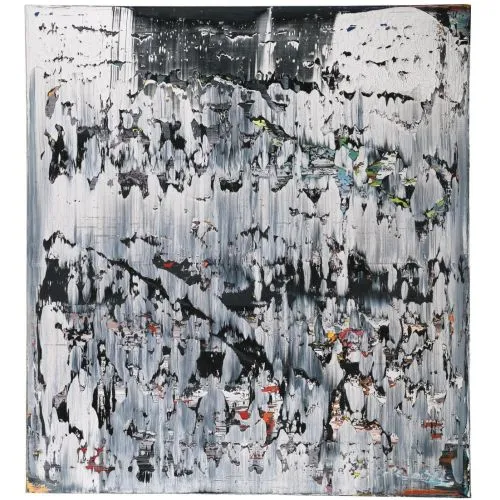 Gerhard Richter, Soyut Tablo 687-4 Soyut Gerhard Richter, Soyut Tablo 687-4 Soyut Sanat Akımları Kanvas Efektli Tablo, Resim Kağıdı Baskısı, Reprodüksiyon ve