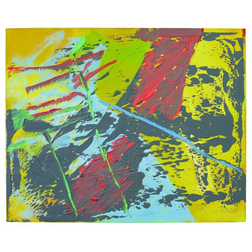Gerhard Richter, Abstraktes Bild Grey, Red, Yellow Gerhard Richter, Abstraktes Bild Grey, Red, Yellow