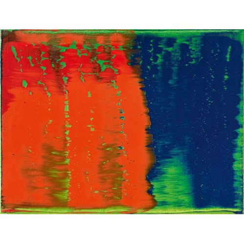 Gerhard Richter, Abstraktes Bild Grun, Blau, Rot 789-26 Gerhard Richter, Abstraktes Bild Grun, Blau, Rot 789-26