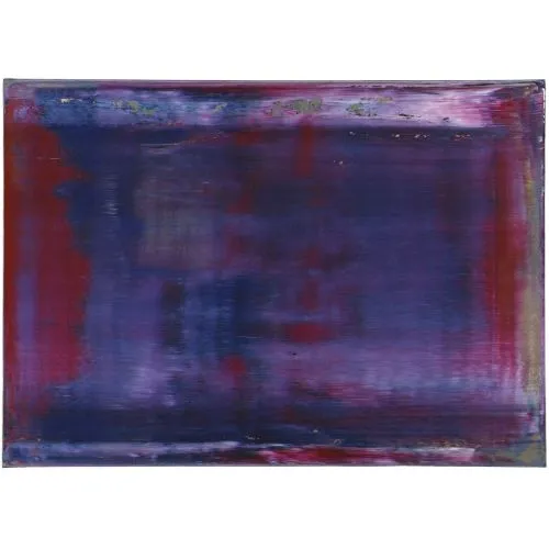 Gerhard Richter, Abstraktes Bild Purple 840-2 Abstract Gerhard Richter, Abstraktes Bild Purple 840-2 Abstract Art Movements Canvas, Drawing Paper Prints, Reproduction Oil Painting and