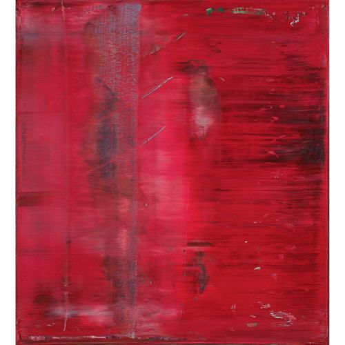 Gerhard Richter, Abstraktes Bild Red 1991 Gerhard Richter, Abstraktes Bild Red 1991