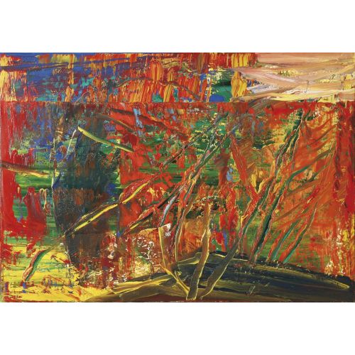 Gerhard Richter, Abstraktes Bild Red B 1932 Gerhard Richter, Abstraktes Bild Red B 1932