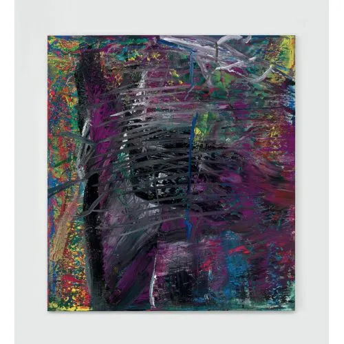 Gerhard Richter, Soyut Tablo Menekşe 600-2 Soyut Gerhard Richter, Soyut Tablo Menekşe 600-2 Soyut Sanat Akımları Kanvas Efektli Tablo, Resim Kağıdı Baskısı