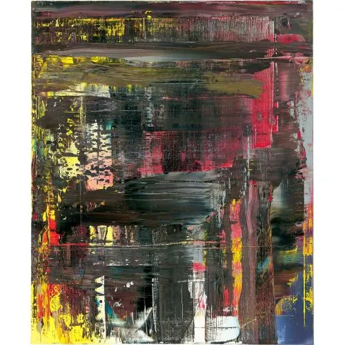 Gerhard Richter, Soyut Tablo 715-6 Soyut Gerhard Richter, Soyut Tablo 715-6 Soyut Sanat Akımları Kanvas Efektli Tablo, Resim Kağıdı Baskısı, Reprodüksiyon ve