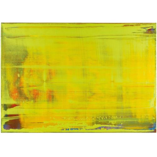 Gerhard Richter, Abstraktes Bild Yellow 1994 Gerhard Richter, Abstraktes Bild Yellow 1994