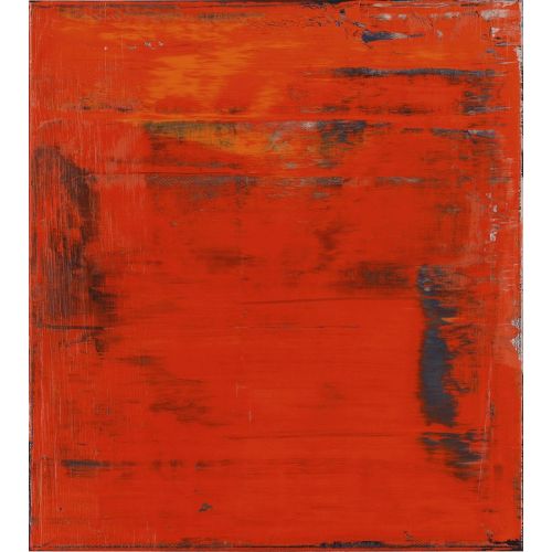 Gerhard Richter, Asbtract Painting Red 850-7 Gerhard Richter, Asbtract Painting Red 850-7