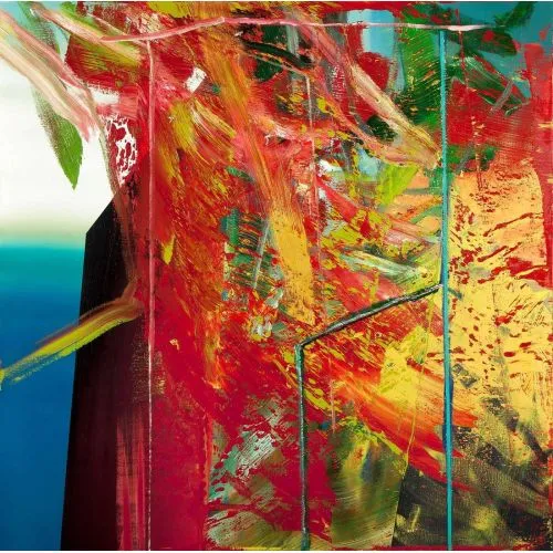 Gerhard Richter, Sandalye 575-3 Soyut Sanat Akımları Kanvas Efektli Tablo, Resim Kağıdı Baskısı, Reprodüksiyon ve Yüksek