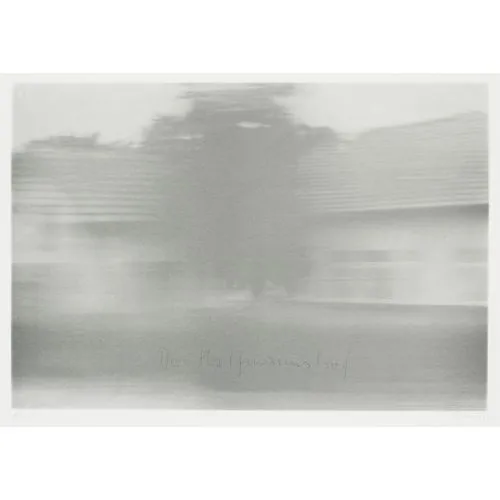 Gerhard Richter, Der Halfmannshof 1968 Soyut Sanat Akımları Kanvas Efektli Tablo, Resim Kağıdı Baskısı, Reprodüksiyon ve