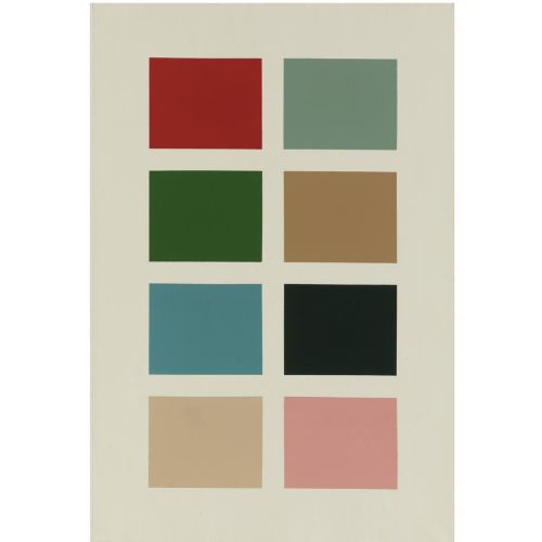 Gerhard Richter, Farbtafel 1966 Gerhard Richter, Farbtafel 1966