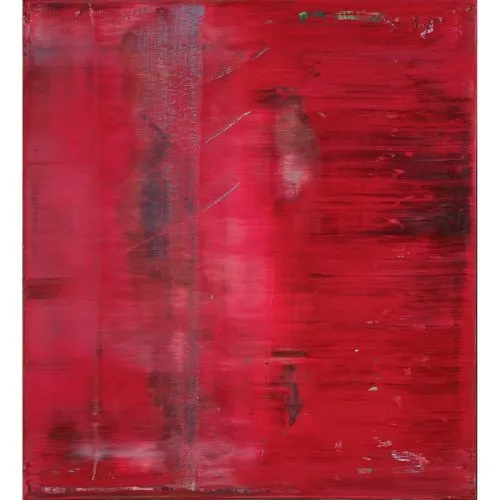 Gerhard Richter, Soyut Tablo 748-6 Soyut Sanat Akımları Kanvas Efektli Tablo, Resim Kağıdı Baskısı, Reprodüksiyon ve