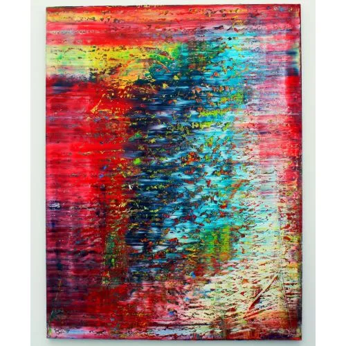Gerhard Richter, Soyut Tablo 750-2 Soyut Gerhard Richter, Soyut Tablo 750-2 Soyut Sanat Akımları Kanvas Efektli Tablo, Resim Kağıdı Baskısı, Reprodüksiyon ve