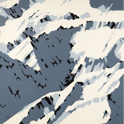 Gerhard Richter, İsviçre Alpleri I, Motif B2